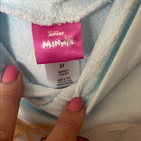 Disney Minnie Mouse Light Blue Shorts Set - Picture 3 of 3